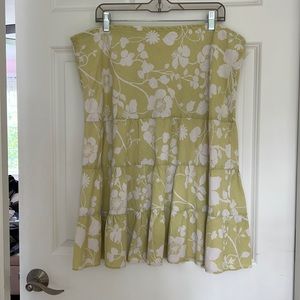 Jcrew large skirt tie waist